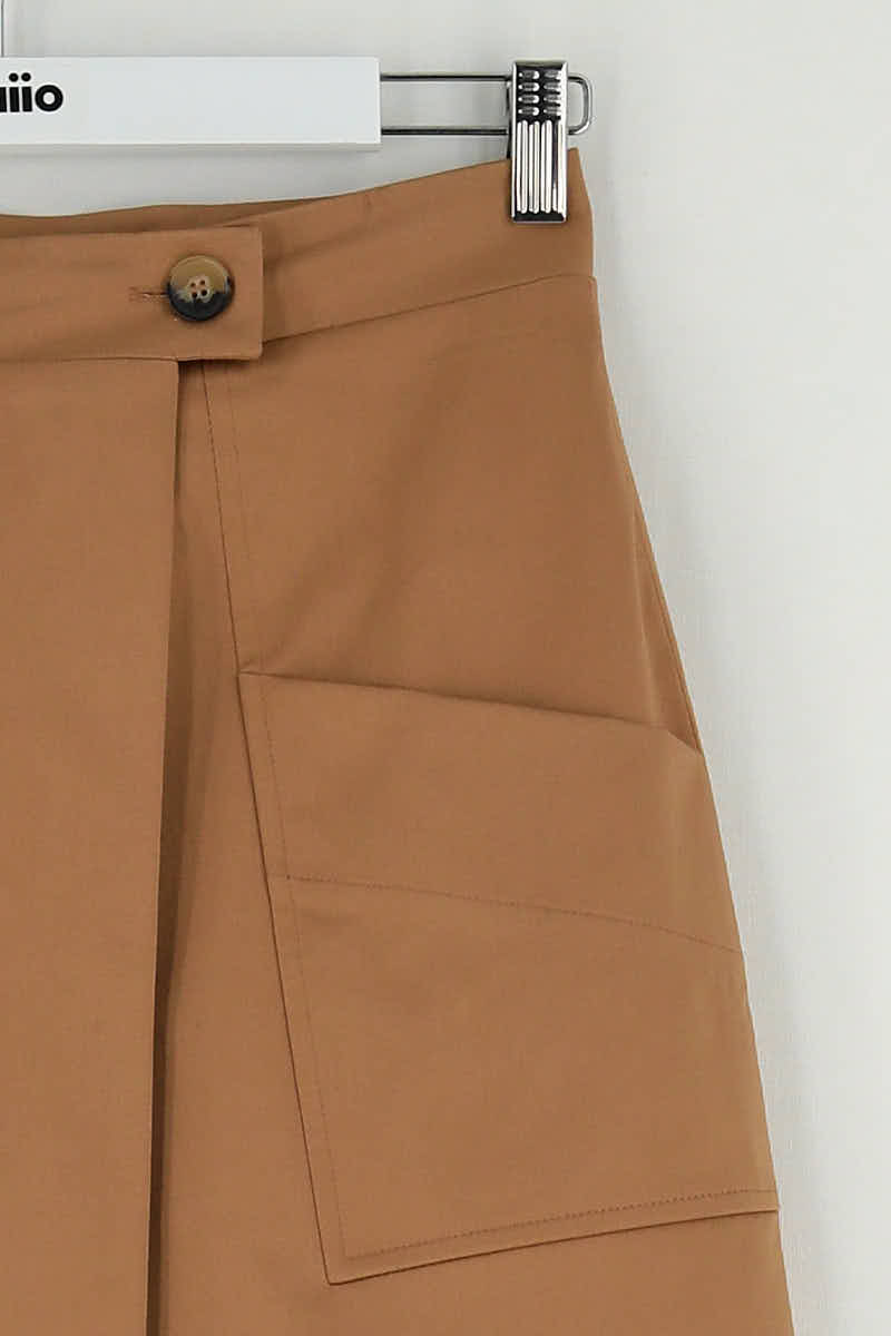 Jupe Bash Marron en Coton