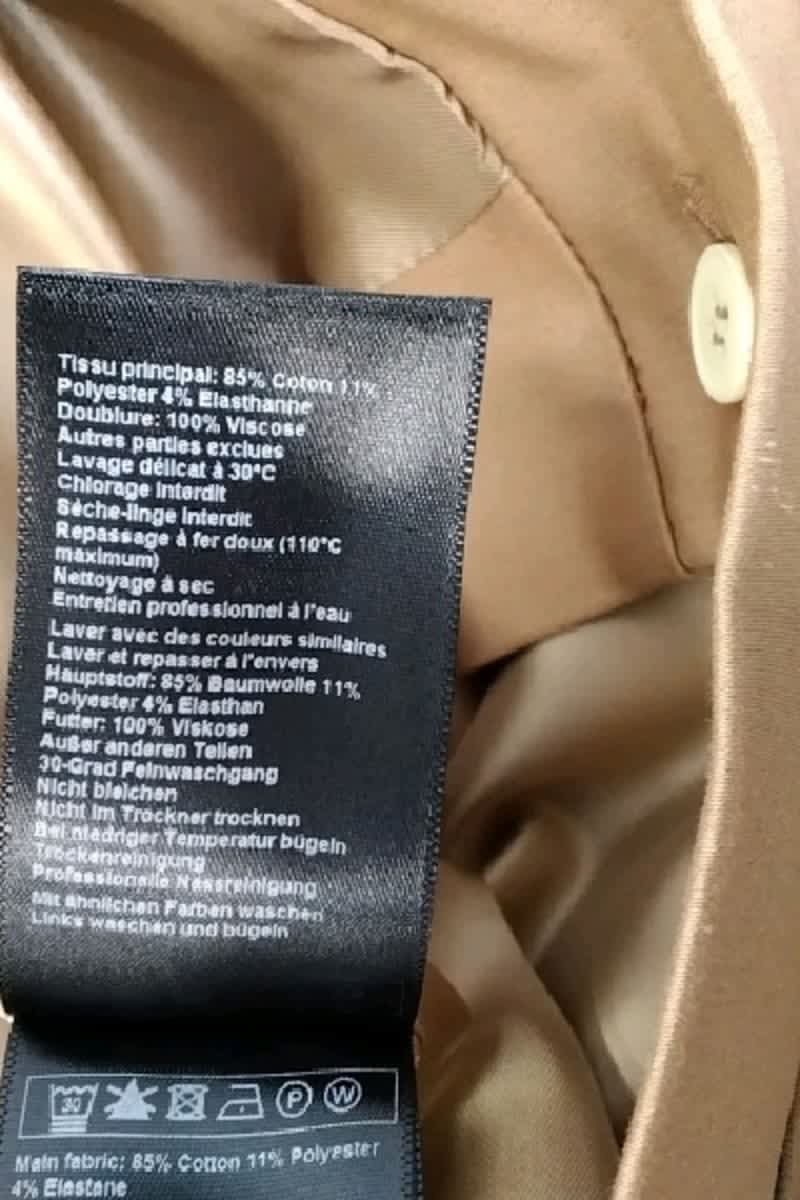 Jupe Bash Marron en Coton