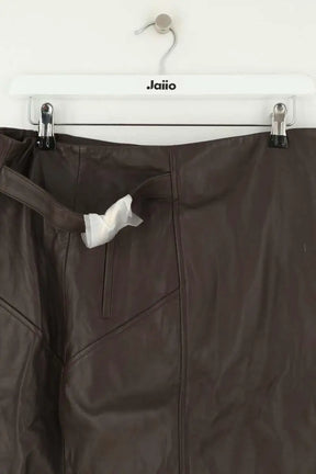 Jupe Ba&Sh Marron en Cuir