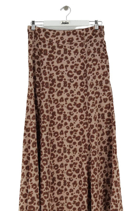 Jupe Bash Marron en Polyester, taille M - Seconde Main