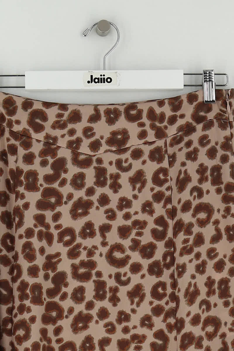 Jupe Bash Marron en Polyester
