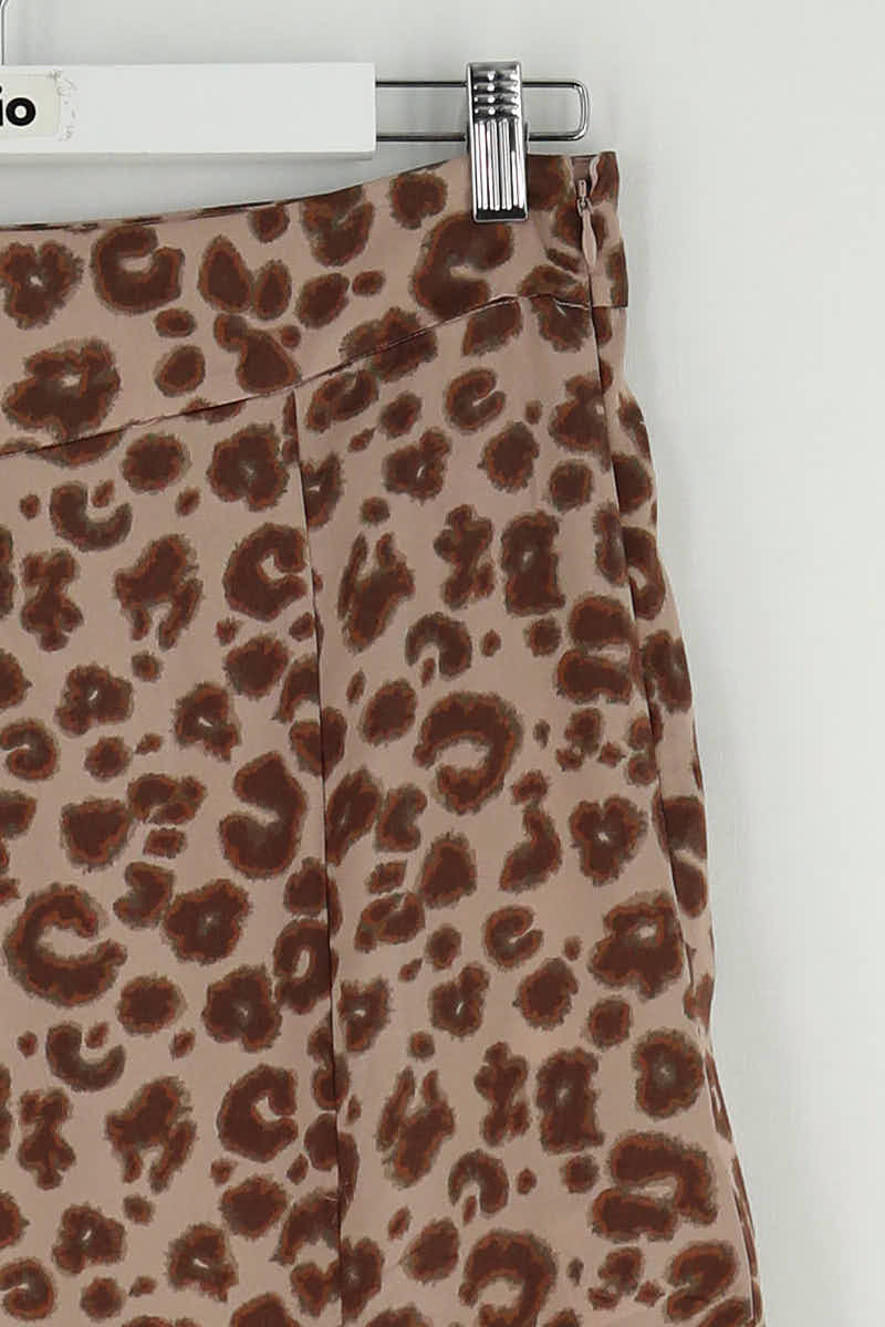 Jupe Bash Marron en Polyester
