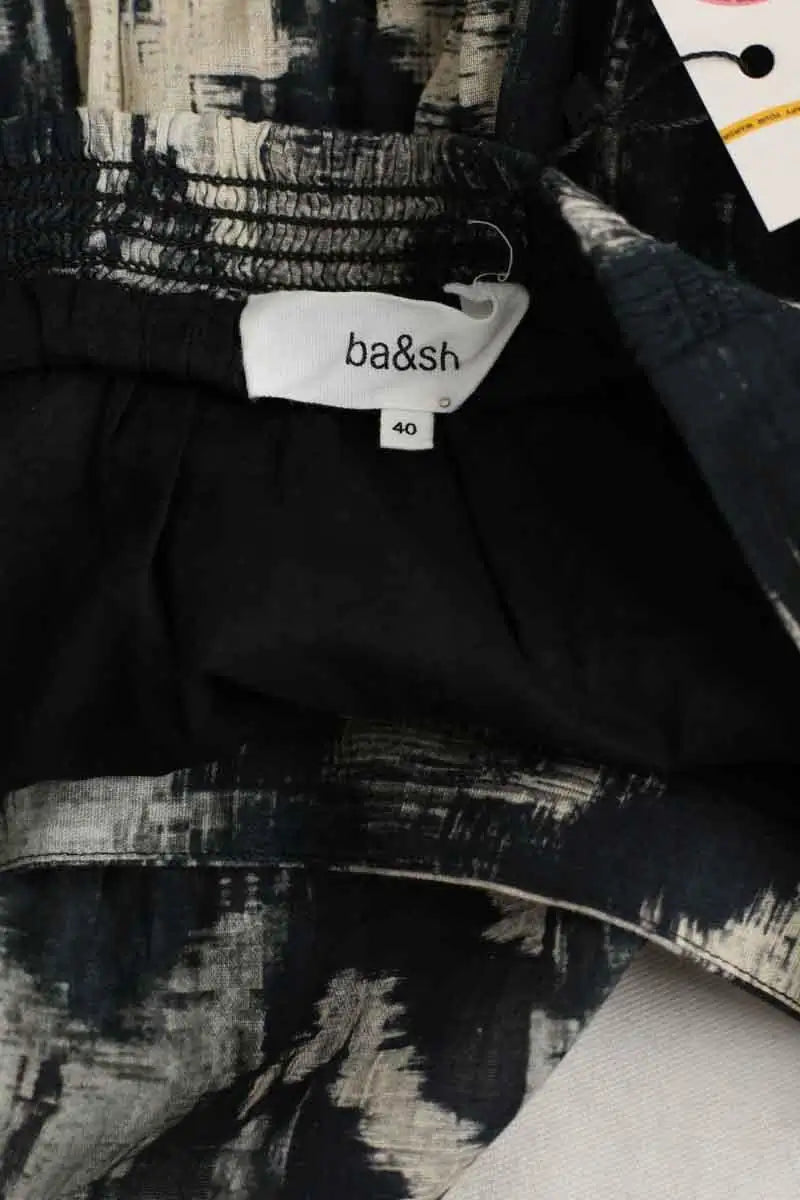 Jupe Bash Noir en Coton