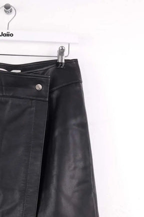 Jupe Ba&Sh Noir en Cuir