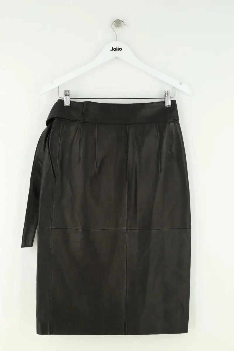 Jupe Bash Noir en Cuir