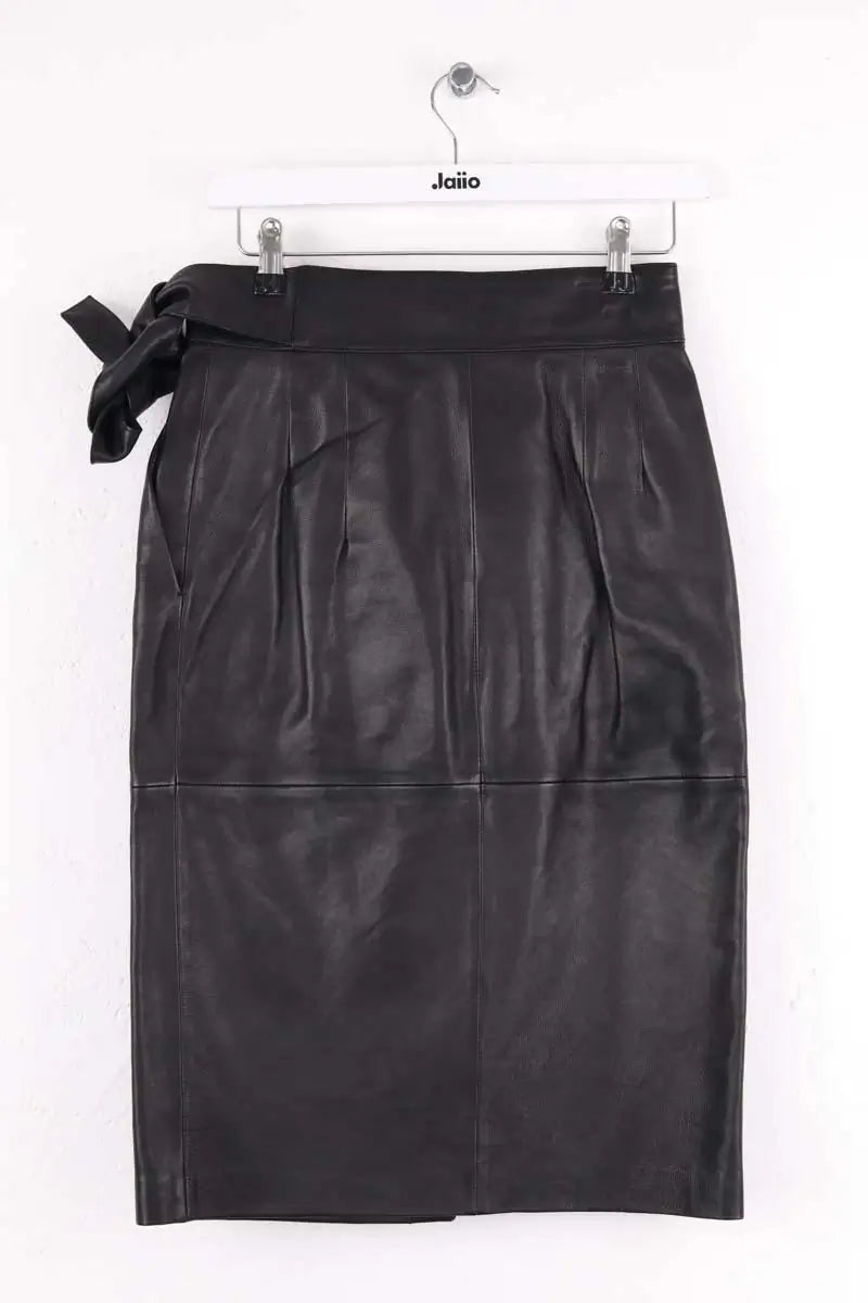 Jupe Ba&Sh Noir en Cuir