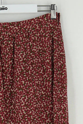 Jupe Bash Rouge en Viscose