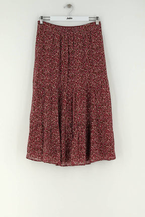 Jupe Bash Rouge en Viscose