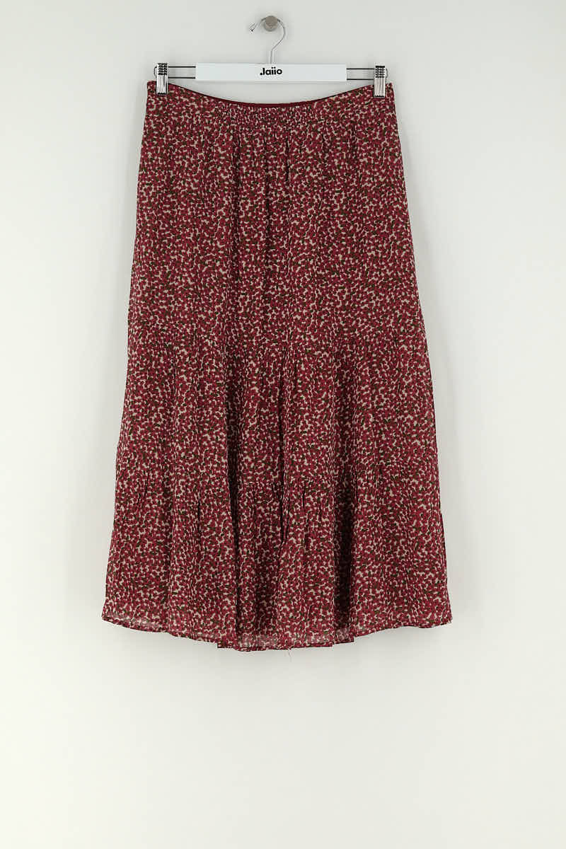 Jupe Bash Rouge en Viscose