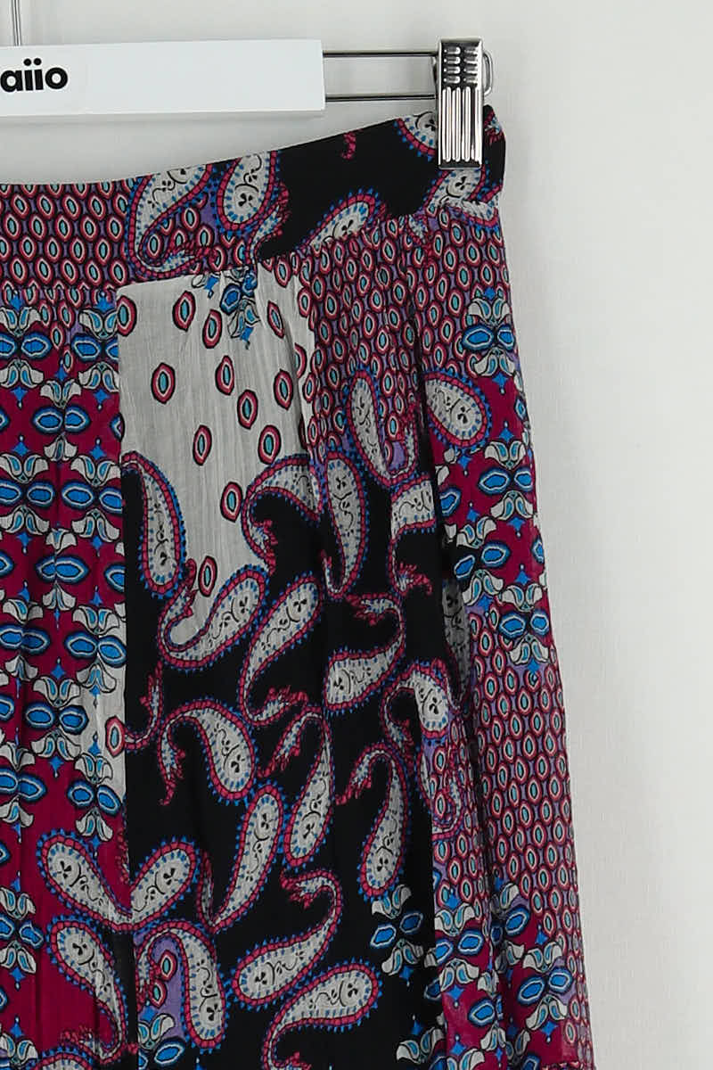 Jupe Bash Violet en Viscose