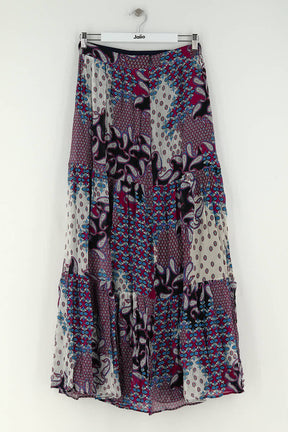 Jupe Bash Violet en Viscose