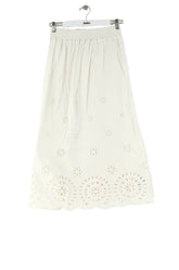 Jupe Bellerose Blanc en Coton, taille M - Seconde Main