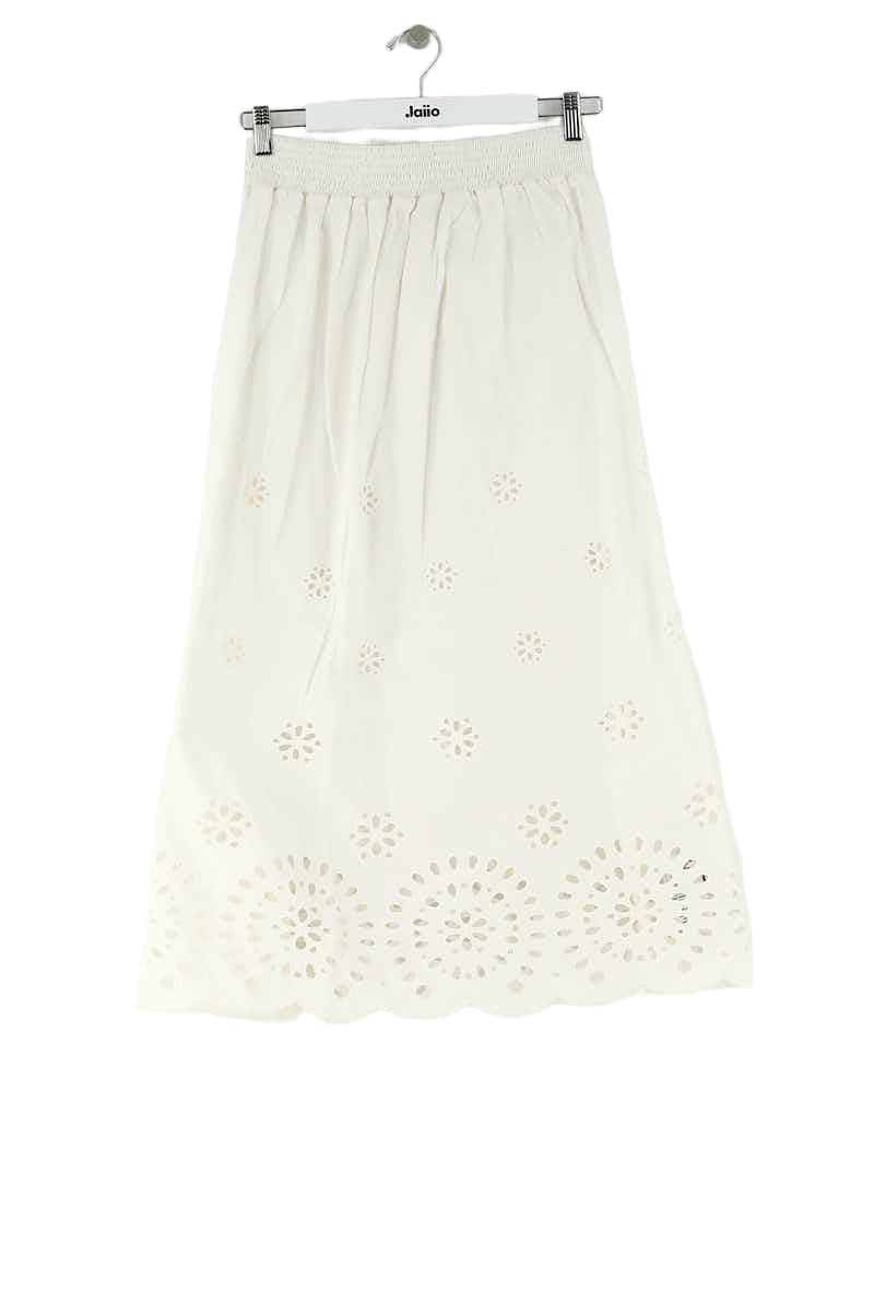 Jupe Bellerose Blanc en Coton, taille M - Seconde Main