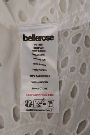 Jupe Bellerose Blanc en Coton