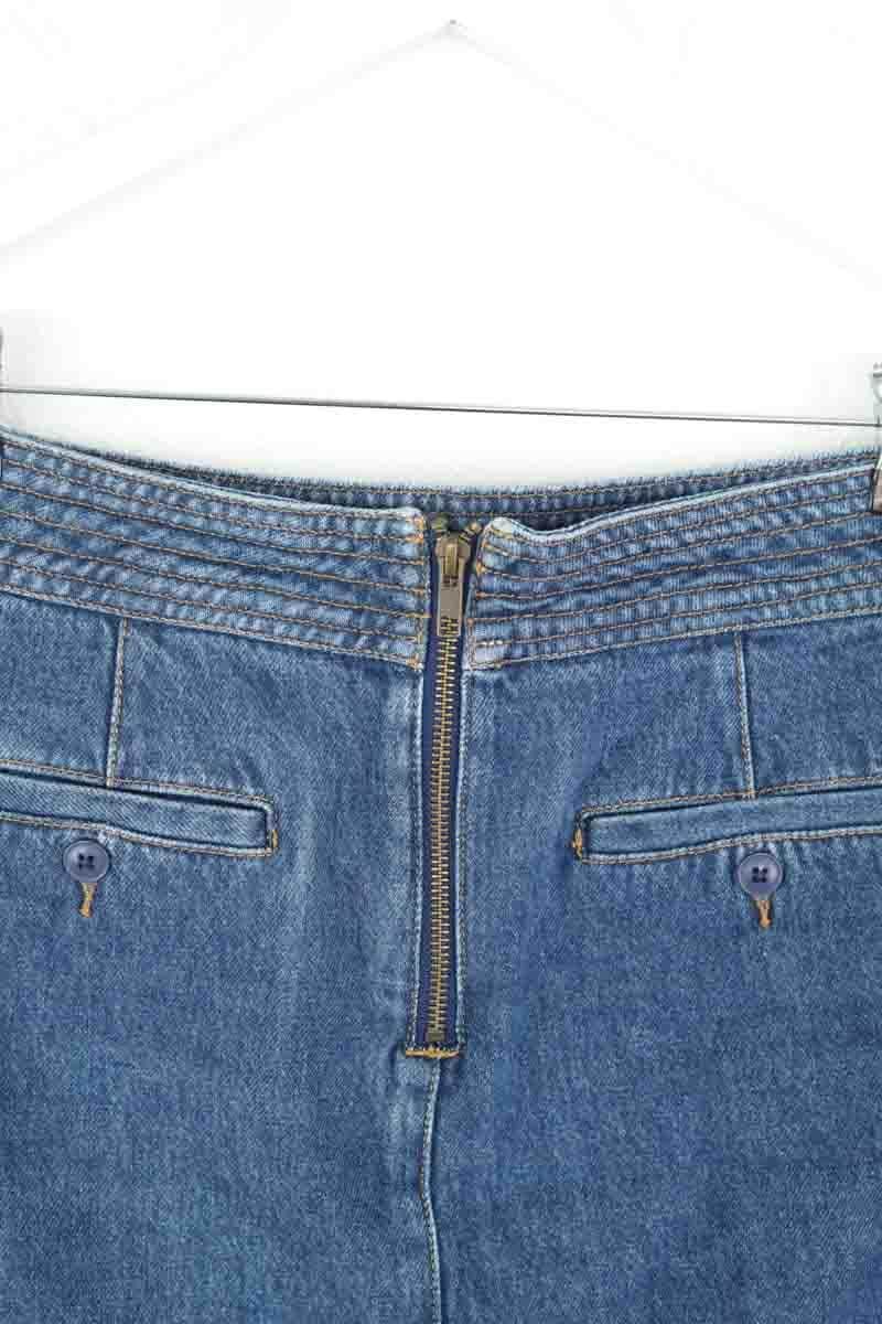 Jupe Bensimon Bleu en Coton