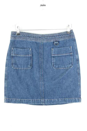 Jupe Bensimon Bleu en Coton