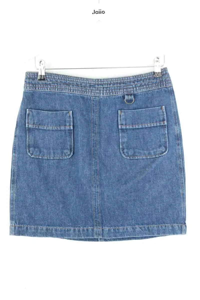 Jupe Bensimon Bleu en Coton
