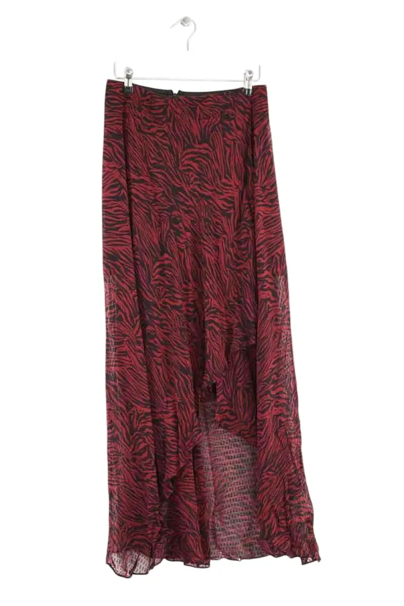 Jupe Berenice Jimy Bordeaux en Viscose, taille S - Seconde Main