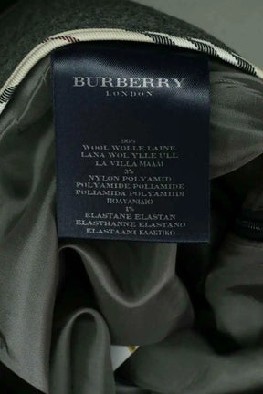 Jupe Burberry Anthracite en Laine