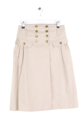Jupe Burberry Beige en Coton, taille L - Seconde Main
