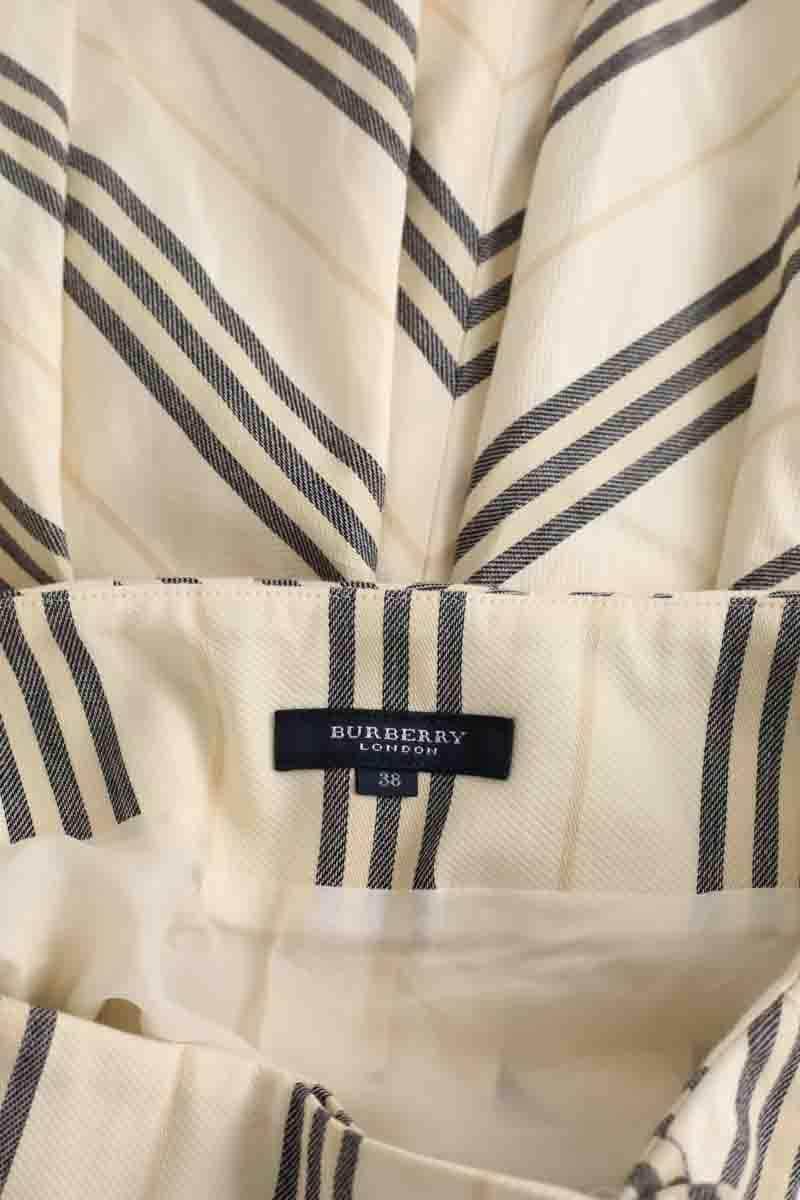 Jupe Burberry Beige en Coton