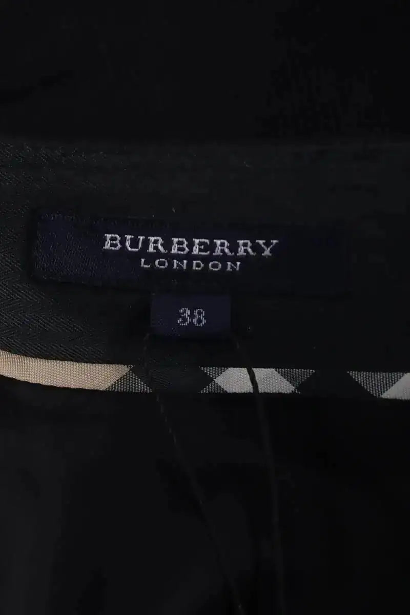 Jupe Burberry Bleu en Synthétique