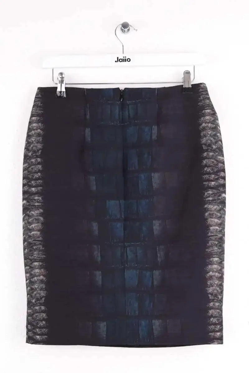 Jupe Cedric Charlier Anthracite en Laine