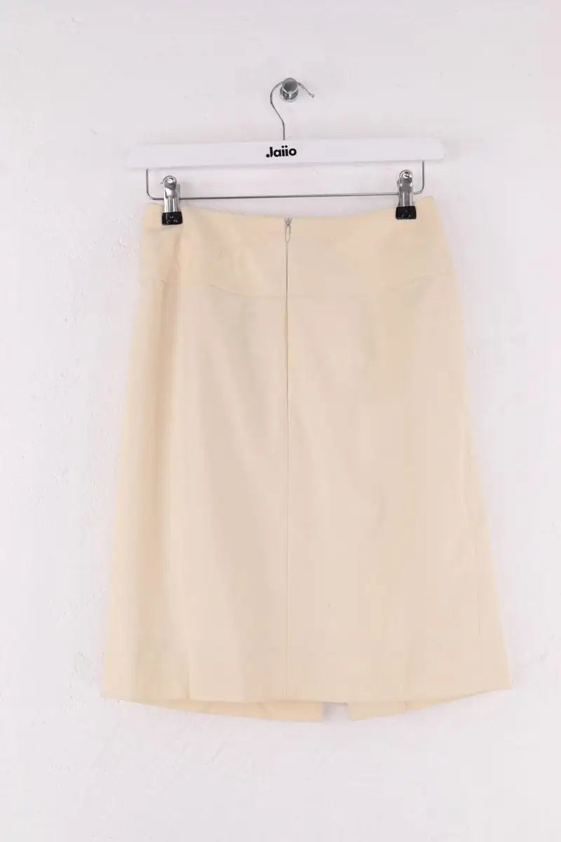 Jupe Celine Beige en Laine