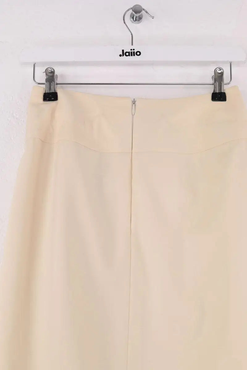 Jupe Celine Beige en Laine
