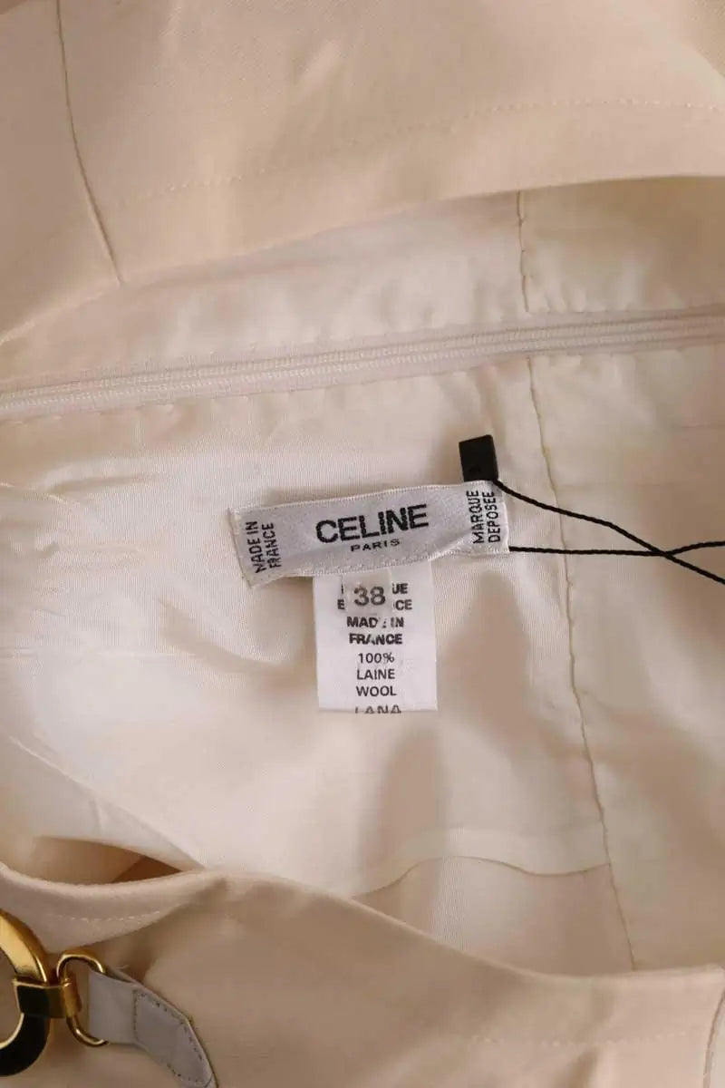 Jupe Celine Beige en Laine