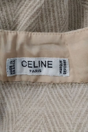 Jupe Celine Beige en Laine