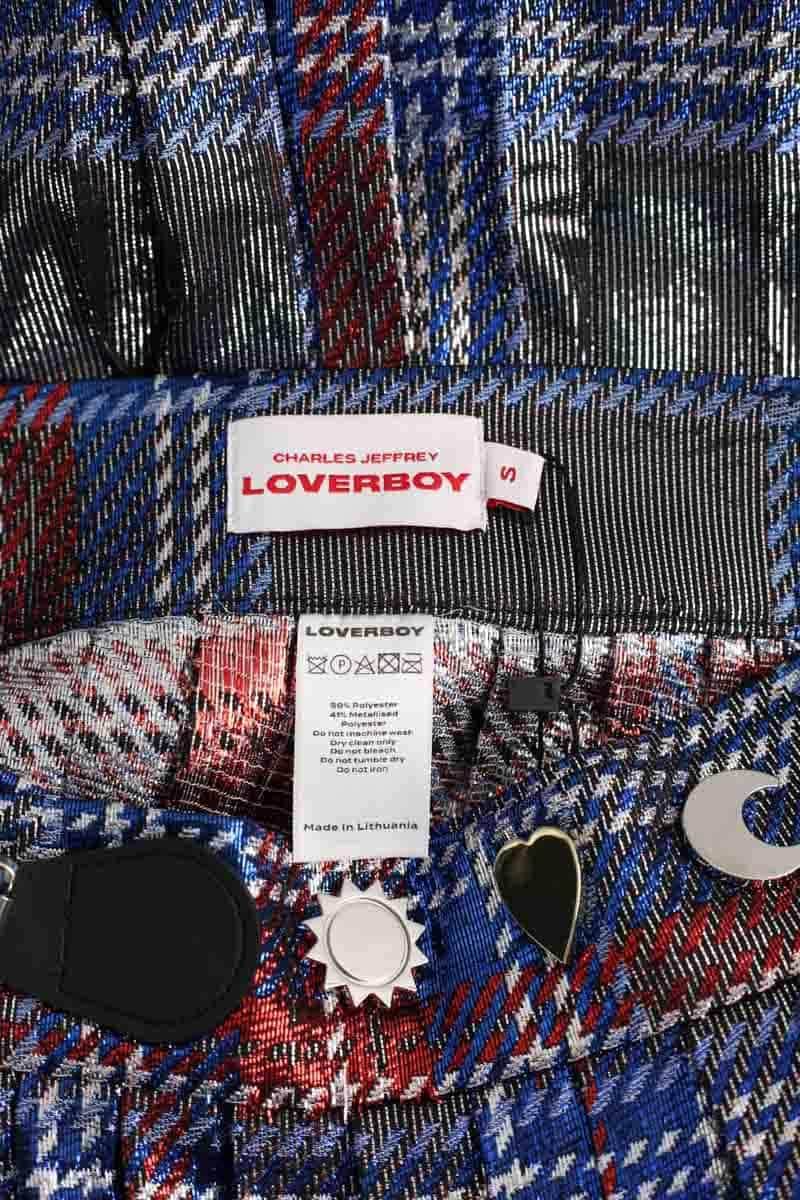Jupe Charles Jeffrey Loverboy Multicolore en Polyester