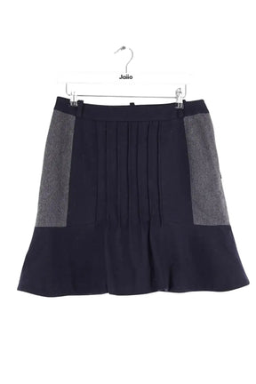 Jupe Claudie Pierlot Marine en Laine, taille L - Seconde Main