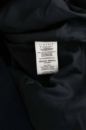 Jupe Claudie Pierlot Marine en Polyester