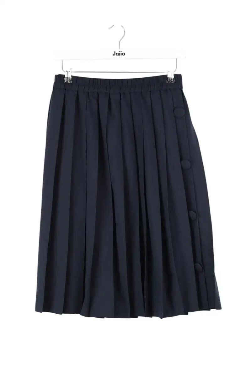 Jupe Claudie Pierlot Marine en Synthétique, taille S - Seconde Main