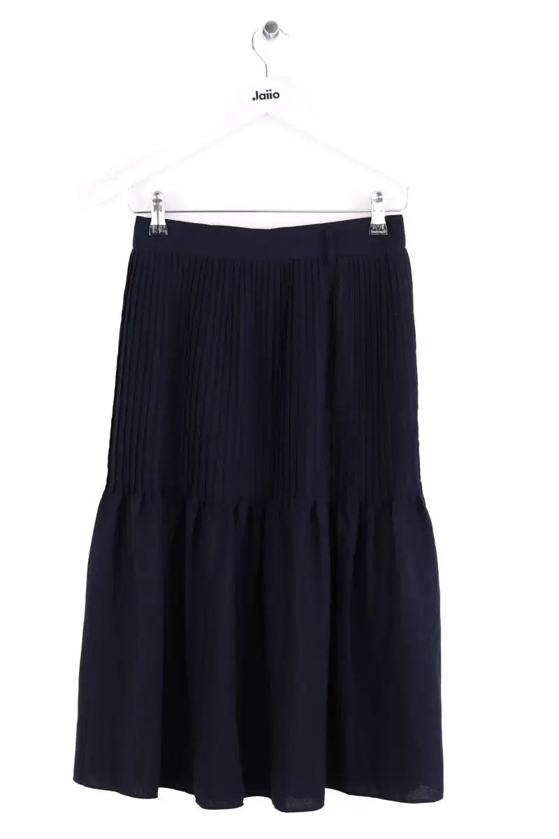 Jupe Claudie Pierlot Marine en Synthétique