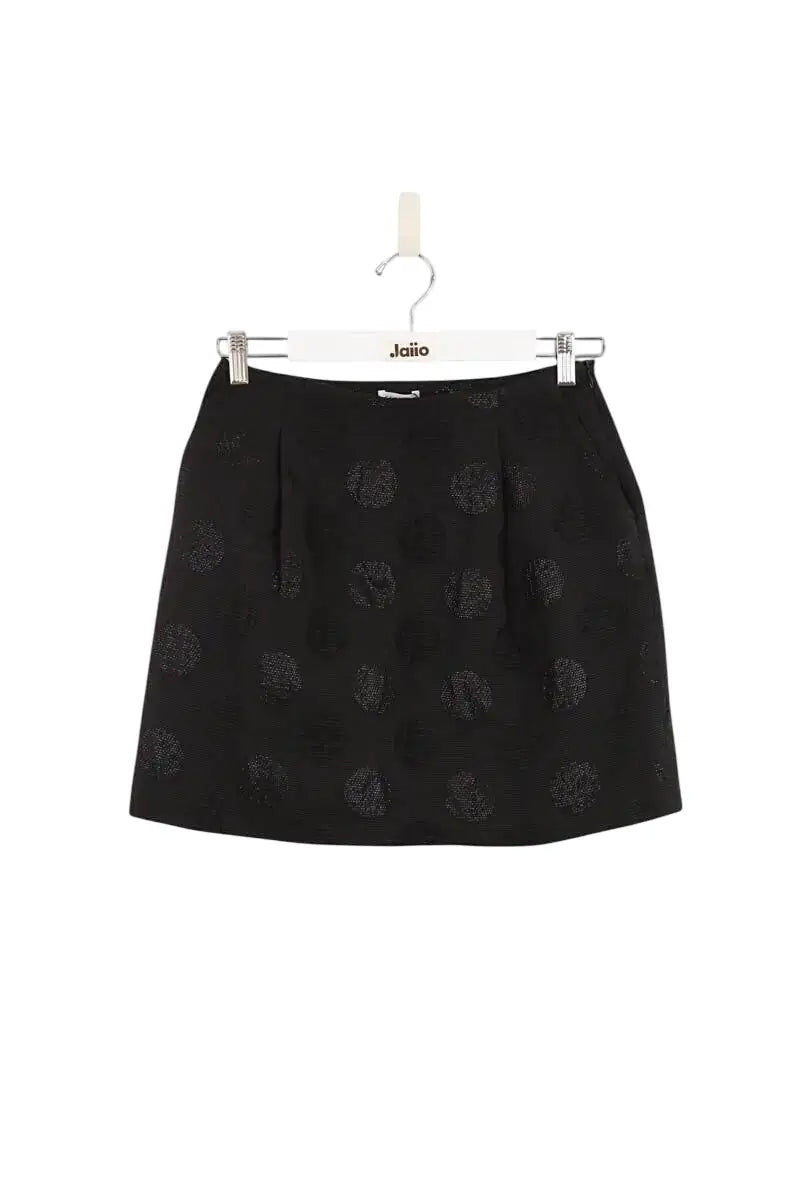 Jupe Claudie Pierlot Noir en Polyester, taille L - Seconde Main
