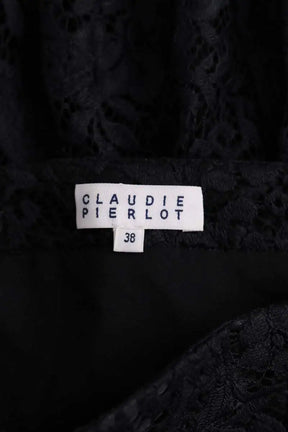 Jupe Claudie Pierlot Noir en Synthétique
