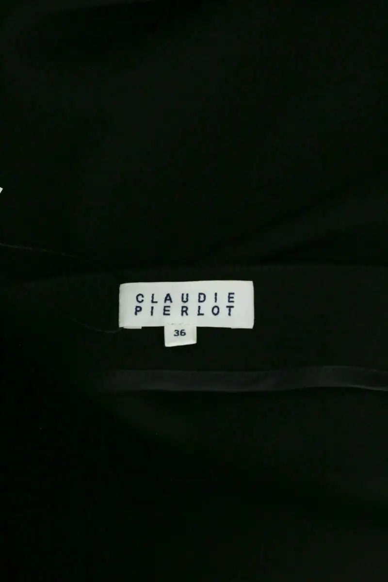 Jupe Claudie Pierlot Noir en Synthétique