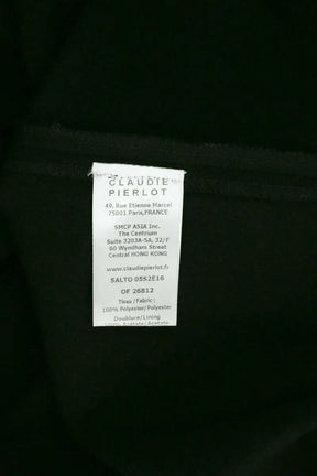 Jupe Claudie Pierlot Noir en Synthétique
