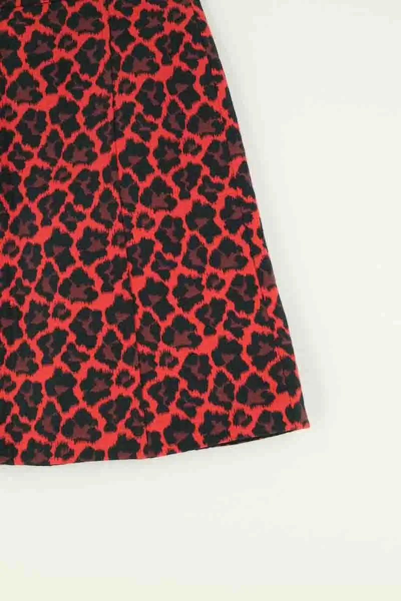 Jupe Claudie Pierlot Rouge en Coton