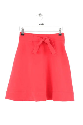 Jupe Claudie Pierlot Rouge en Polyester, taille XS - Seconde Main