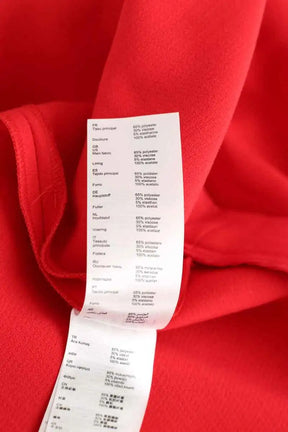 Jupe Claudie Pierlot Rouge en Polyester