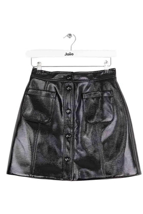 Jupe Claudie Pierlot Stacy Noir en Synthétique, taille S - Seconde Main