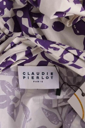 Jupe Claudie Pierlot Violet en Coton