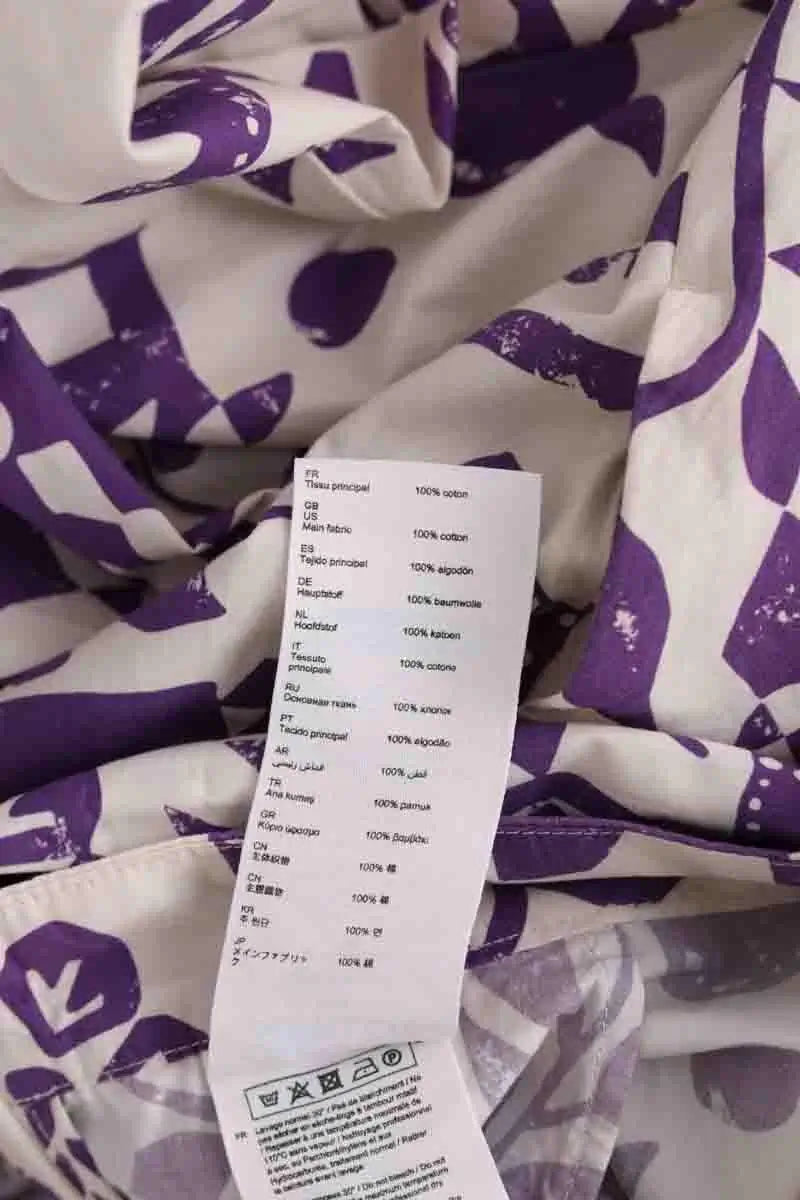 Jupe Claudie Pierlot Violet en Coton
