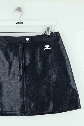 Jupe Courrèges Marine en Coton