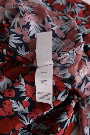 Jupe Des Petits Hauts Rouge en Viscose