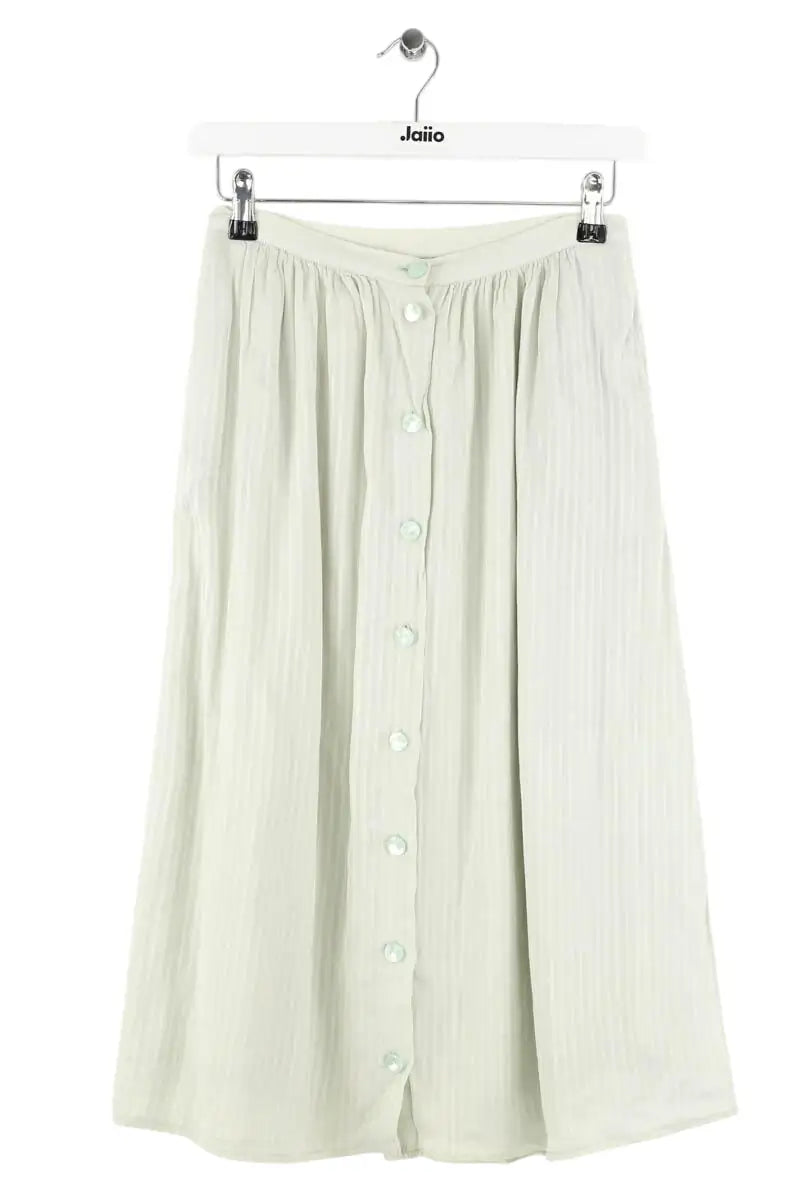 Jupe Des Petits Hauts Telou Vert en Viscose, taille XS - Seconde Main