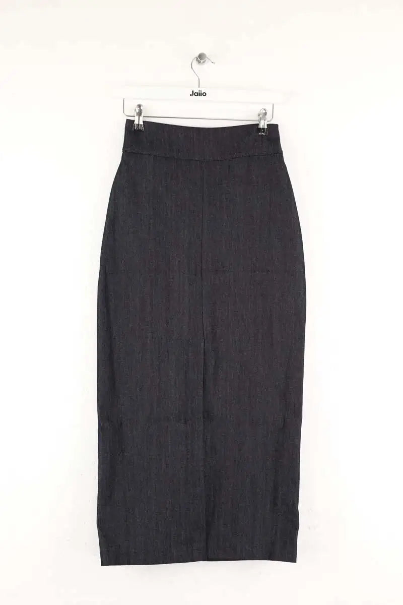 Jupe Destree Takashi denim jupe crayon avec poches circulaires Bleu en Denim